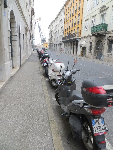 unzählige Roller unzählige Roller