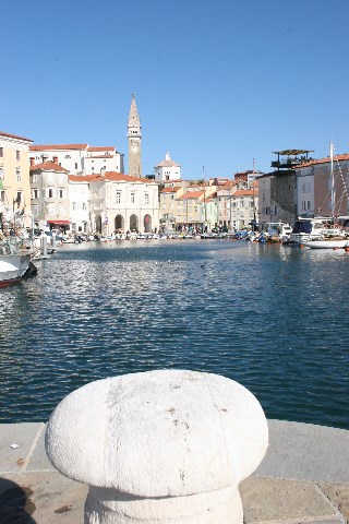 Im Hafen von Pirano